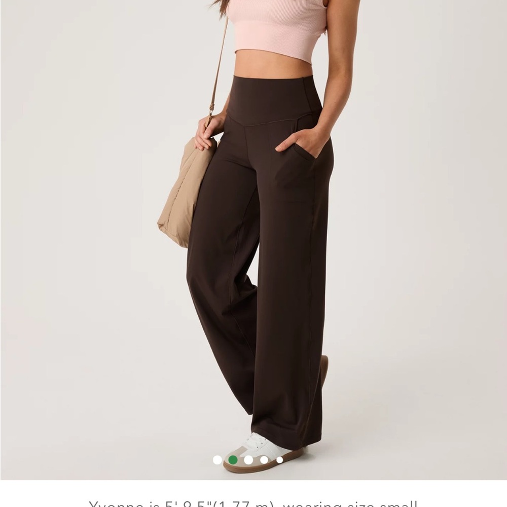 Women's Brown High-Waisted Pants